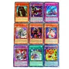 216PCS/Set Yugioh Rare Flash Cards Yu Gi Oh Game Paper Cards Kids Toys Girl Boy Collection Yu-Gi-Oh Cards Christmas Gift G220311