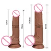 Xxl de espessura copo de sucção vibrador realisítico Phallus grande adulto adulto brinquedos sexy para mulheres Strapon Rubber Penis Dick Masturbação feminina