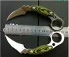 Kazutoshi Tanabe Ghost Claw Knife D2 Karambit Claw Stałe noża ostrza polowanie na przetrwanie edc narzędzi kieszonkowy noża prezentu A1171