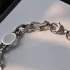 Braccialetto Chain d'argento di modo per i braccialetti degli amanti con la scatola al minuto del regalo o nessuna scatola SL011