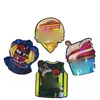 3.5g Holográfico Die fora Mylar Bags Logo impresso personalizado bolsa de papel alumínio à prova de cheiro aceitável com centenas de cores para escolha