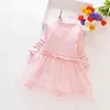 12M-8 Ans Flamingo Tulle Robe Bébé Filles Toddler Enfants Enfants À Manches Longues Robe Automne Vêtements Princesse Costume G220428