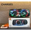 New Charge 5 Bluetooth Speaker RGB Portable Mini Wireless Outdoor Waterproof Subwoofer Speakers 1200MAH with protection board 18652781874