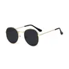 Sunglasses Luxury Mirror Women/Men Brand Designer Glasses Lady Round Sun Street Beat GafasSunglassesSunglasses