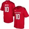 Sällsynta Rutgers Scarlet Knights Jerseys Cole Snyder Jersey Elijah Barnwell Parker Day Joseph Hayford College Fotboll Tröjor Anpassad