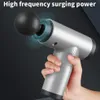 Mini Handig Massage Gun Multifunctionele Massager Hoogfrequente trillingsspier Fitness Fascia Gun237N1118213