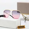 Designer-Sonnenbrillen, übergroße Herren-Sonnenbrillen, Metall-Halbrahmen, Anti-UV-Brille, Harzlinsen, photochrome, mehrfarbige Geburtstagsgeschenke, Sonnenbrillen, Brillen mit Box