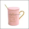 Tasses Drinkware Cuisine Bar à manger Maison Jardin 4XFA Tasse à café - Collectez des moments pas des choses 11 oz Cadeaux de motivation en céramique F Dheqk