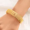 Bangle Dubai Gold Barghles for Women Bride Wedding Braceter Africa Arab Jewelry Charm Kights