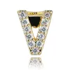 Hip hop bianco oro ghiacciato a-z nome personalizzato lettera grillz diamante full zirconi cubico