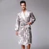 Мужская одежда для сна, мужская халат 2022 Пара бренда бренда бренд бренд шелк