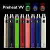 EVOD Preheat VV Vaporizer Battery 1100 900 650mAh Variable Voltage E Cigarette 510 Thread Vape Pen eGo-T MT3 CE4 CE5