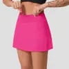 Kadın Yoga Tenis Pace Rival Etek Pileli Spor Kıyafetleri Etek Yogas Limon Vestidos Diz balo elbisesi sıradan tasarımcı etek spor koşu fitness golf pantolon şort