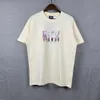 올바른 버전 2022 여름 새로운 패션 브랜드 키스 도쿄 제한된 꽃 프린트 남자와 여자 느슨한 짧은 슬리브 티셔츠