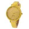 Polshorloges vrouwen casual dames faux lederen quartz analoge polshorloge vrouw vriendin jurk feest decoratie horloges