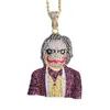 Pendentif Colliers Classique Hip Hop Bande Dessinée Collier Clown Mode Hommes Hiphop Rock Chaîne Bijoux Pour Garçon Cadeaux