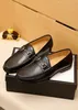 2022 Mens Brogue Elegant Wedding Dress Shoes Brand Designer Comfortable Genuine Leather Formal Flats Male Casual Loafers Size 39-45