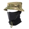 Beretten multicam boonie hoed militaire camouflage emmer hoeden leger jagen buiten wandelen vissen uv bescherming visser cap tactische mannen