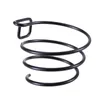 Hair Dryer Spiral Holder Wall Mounted Organizer Iron Stand Bathroom Shelf Storage Accessories No Drilling Walls Shelfs RRE13654