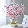 Декоративные цветы венки искусственное цветочное персик цвет