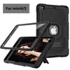 قضية ثقيلة لجهاز iPad Mini 4/5 7.9 بوصة هجين الوعرة هجين Kickstand Cover Cover Defender Defender (B2)