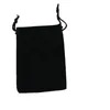 Gift Wrap 9 CM Velvet Jewelry Bag Fashion Packaging Drawstring Pocket Multi-Purpose Black Storage Pouch For Commercial/HomeGift