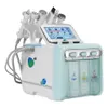 Équipement de beauté multifonctionnel 6 en 1 H2 O2 Hydra Machine faciale Dermabrasion Hydro Microdermabrasion Peeling Aspirateur Nettoyage de la peau Eau Aqua Oxygen Spray