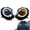 車のヘッドライト LED フロントランプ照明ミニクーパー R56 R57 R58 R59 2007-2013 フォグランニングブレーキヘッドライトアセンブリ