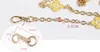 Designer ketting riem 0,5 cm 5 mm decoratie bloem goud metalen charmes handtas tas portemonnee vervanging accessoires hardware kwaliteit 220505