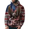 American road route 66 maglione stampato in 3d harajuku streetwear primavera autunno con cappuccio abbigliamento casual da uomo 4xl 220725