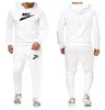 Spring Men Tracksuits Brand Logo Sportswear Autumn Men's Set Jacket Pants Casual Male Gym Sweatshirt 2 Piece Set