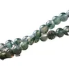 Perlen, Stränge Moos Agate Perlen / grünes Unkraut Achat Armband / Multi-Layered Buddha Armband / Kristallheilungsschmuck