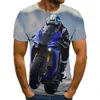 بارد سباق الرسومات t-shirt دراجة نارية 3d مطبوعة الرجال تي شيرت الصيف أزياء قمم فاسق تي شيرت الرجال زائد حجم الشارع الشارع الشهير 220422