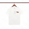 Summer Tees Mens T-shirts Designers T Shirts Letter Print Round Neck Short Sleeve Black White Fashion Cotton Men Women Tshirts Clothing