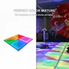 DMX farbenfrohe tragbare 100x100 cm Tanzfläche für Hochzeit