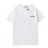 高級 Tシャツ夏メンズレディース半袖ファッション Tシャツ純粋な綿高品質シャツレジャークラシックパターンサイズ S-XXL