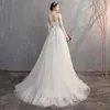Other Wedding Dresses Embroidery Court Tain A Line Princess Elegant Lace Beading Bridal Gowns Customized Vestidos De NoviaOther
