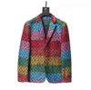 xinxinbuy Mens Suits sets Fashion Designer Blazers Man Classic Casual floral Jacquard fabric Jacket Long Sleeve SlimSuit Coats M-3XL