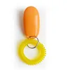 Addestramento del cane Pet Home Garden Button Clicker Sound Trainer con guida per cinturini da polso Click Tool SN4939