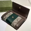 Yüksek kaliteli tuval kolaj çift katlı cüzdan cüzdan klasik retro tasarımcı kadın mini çiçek şerit kart çantası değişim anahtar bagg kasa