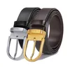 Riemen Ciartuar voor mannen Hoge kwaliteit lederen riem met pingesp Luxe designer tailleband Jeans Business Gold BeltBelts Emel4830603