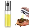 Cooking Utensils Olive Oil Sprayer Food-Grade Glass Bottle Dispenser for Cooking,BBQ,Salad,Kitchen Baking,Roasting,Frying 100ml SN4461