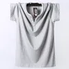 Plus Size 5XL 6XL 7XL 8XL Uomo Big Tall T-shirt maniche corte T-shirt oversize in cotone Maschile Large Top Tee Summer Fit T Shirt Uomo 220505