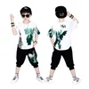 children tracksuits 4 12Y Boys Clothing Enfant tshirt harem pant Fashion Boy Clothes Cool Kids Hip Hop Sports Suit 220715