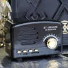 Hot Hi-Fi luidsprekerboxen retro handige kaart compatibel met radio draadloze mini Bluetooth-luidsprekers Bluetooth 4.2/TF-kaart/AUX/FM Child Gifts