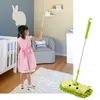 Barn Toy Cartoon Floor Mop Stretchable Portable Ergonomic Cleaning Tools Education Gift Home Kindergarten Restaurang Matsal 220809