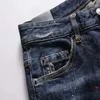 Мужские дизайнерские джинсы D2, роскошные черные узкие рваные брюки, лучшая версия, темно-синий, старая мода, итальянский бренд, велосипед Ne jZv UAREDs 2s s9086606
