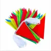 Party Decoration Colors Pennant Banner Flags Bunting Flag String For Birthday Wedding Hanging Garland Decoration Party