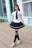 Kleidungssets Koreanische Schuluniformen Set für Mädchen Weißes Hemd Rock Student Hosen Japanische Uniform Jungen Cosplay KostümKleidung