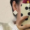 Stud IngeSight.Z 5 Colors Vintage Geometric Cross Earrings For Women Statement Green/Blue Ear Piercing Jewelry BrincosStud Odet22 Farl22